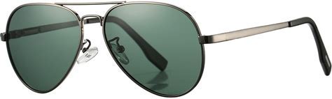 Carfia Vintage Polarized Aviator Sunglasses