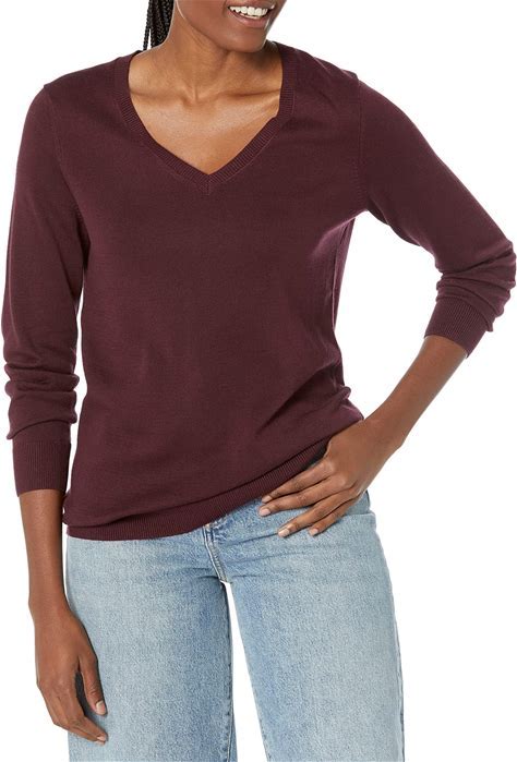 Amazon Essentials Women's Classic Fit Lightweight Long-Sleeve V-Neck Cardigan