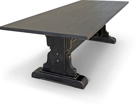 Restoration Hardware Salvaged Wood Trestle Dining Table