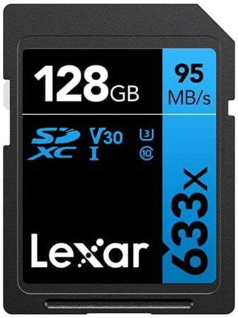 Lexar Professional 633x 128GB SDXC