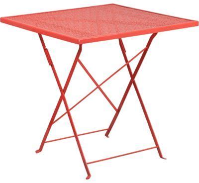 Flash Furniture 28'' Square Folding Picnic Table